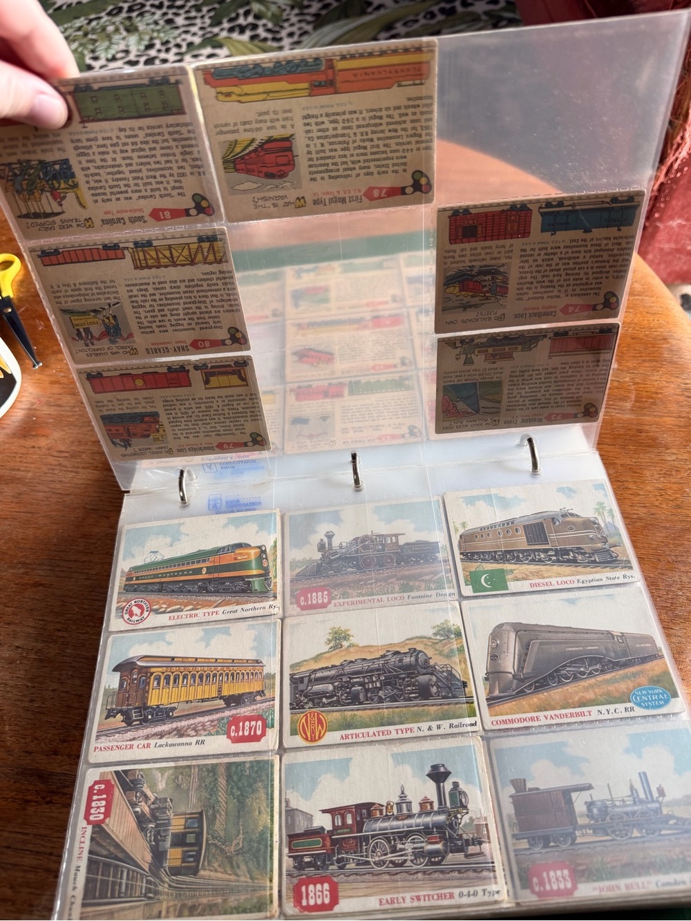 1955 Topps "Rails & Sails" Partial Set (107) - Picture 10 of 16